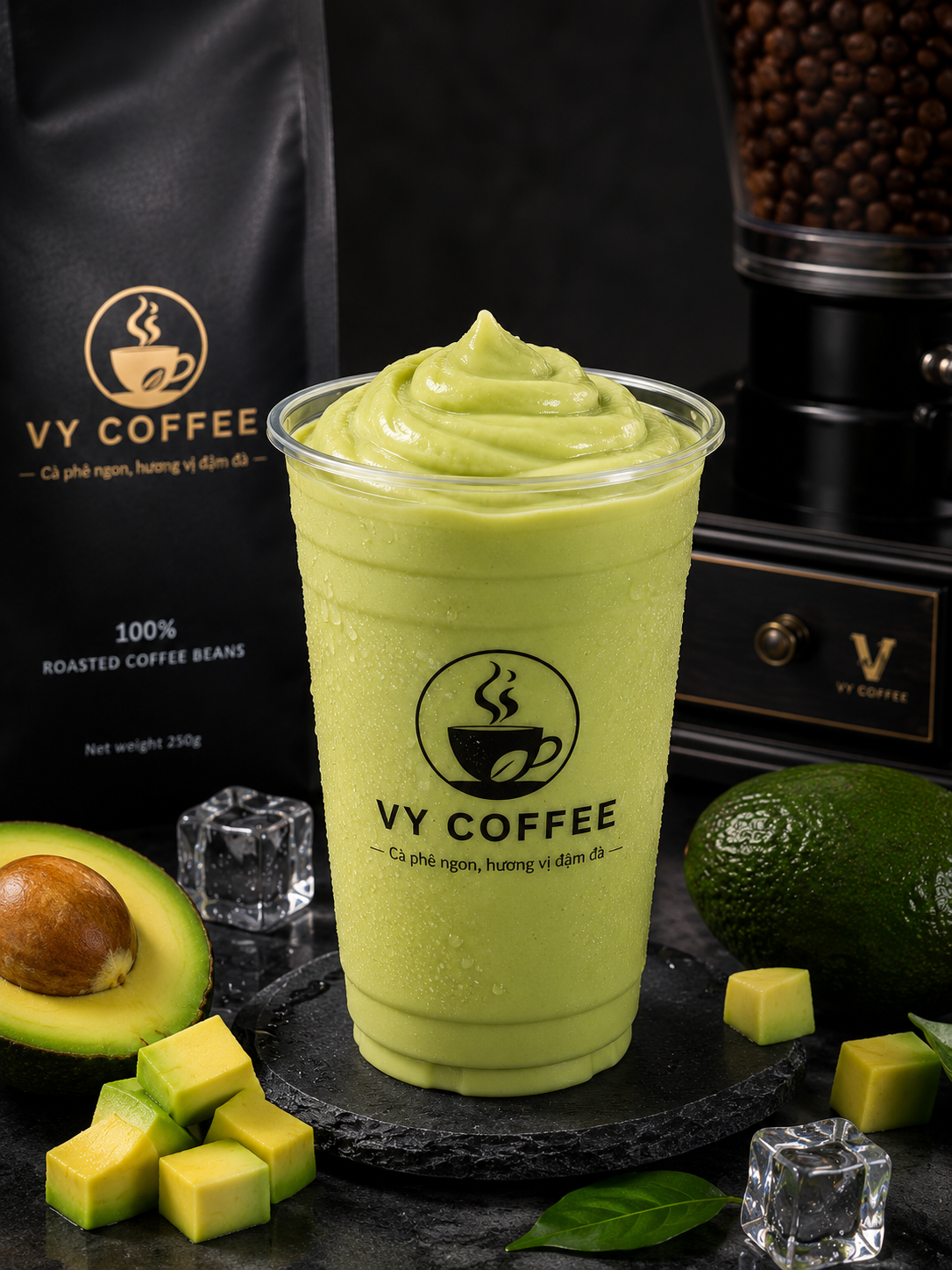 "Mịn màng vị bơ – Trọn vẹn sức sống." 🌿🥑☕