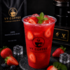 Trà Dâu – Tươi ngon tự nhiên, yêu ngay từ ngụm đầu tiên. 🍓✨